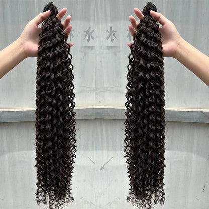 Synthetic Curly Hair Bundles Water Wave Hair Weave  Hair Extensions High Quality Weaving heat Temperature Hair