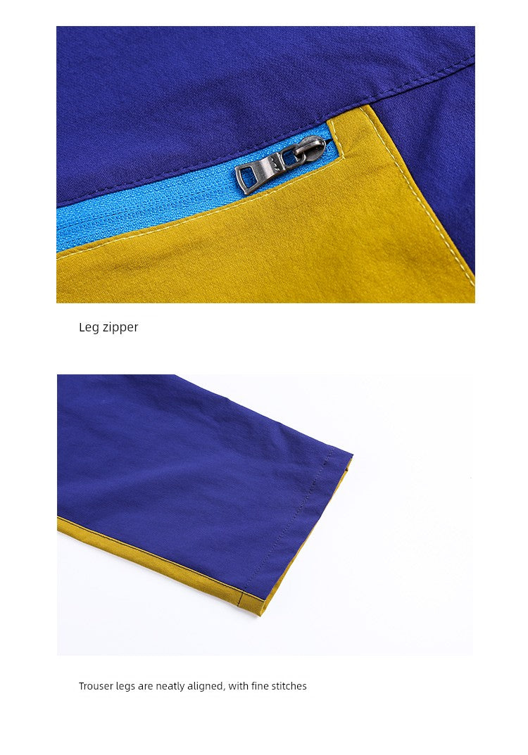 Contrast Color Fit Slimming Sweat-Absorbing Sports on Foot Outdoor