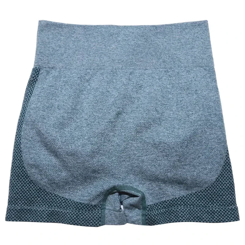 New Women Yoga Shorts High Waist Workout Shorts Fitness Yoga Lift Butt Fitness Ladies Yoga Gym Running Short Pants Sportswear