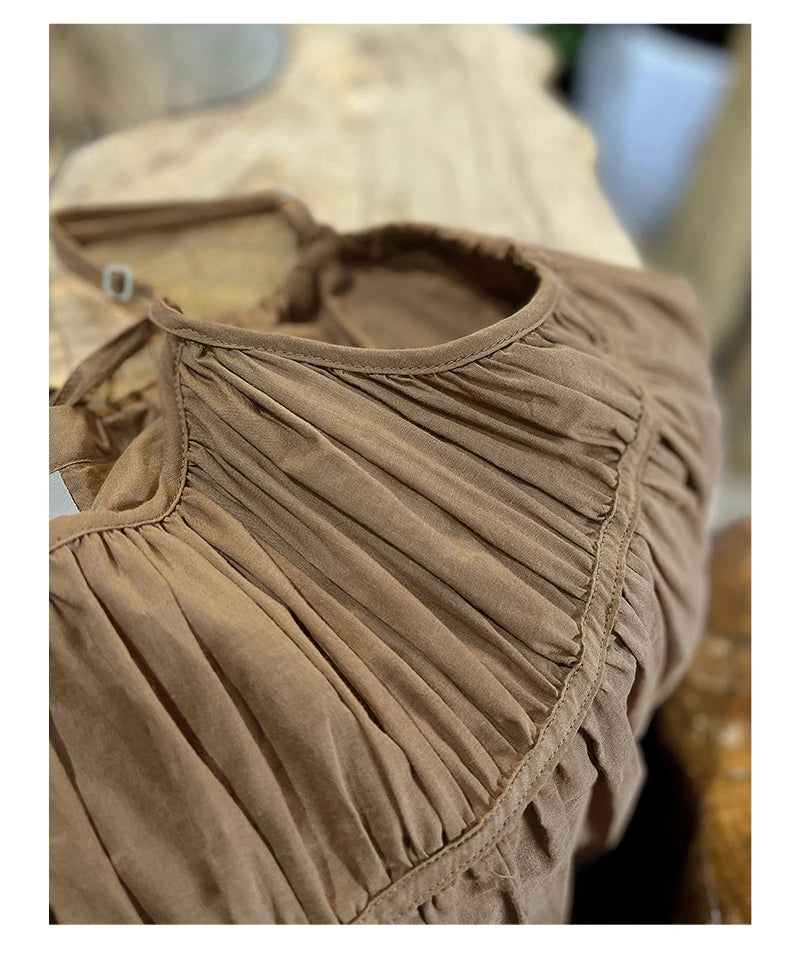 100% Cotton Dresses For Women 2022 Sexy Adjustable Strap Sleeveless Ruched Elegant Party Dresses Vestidos Femininos Frete GráTis