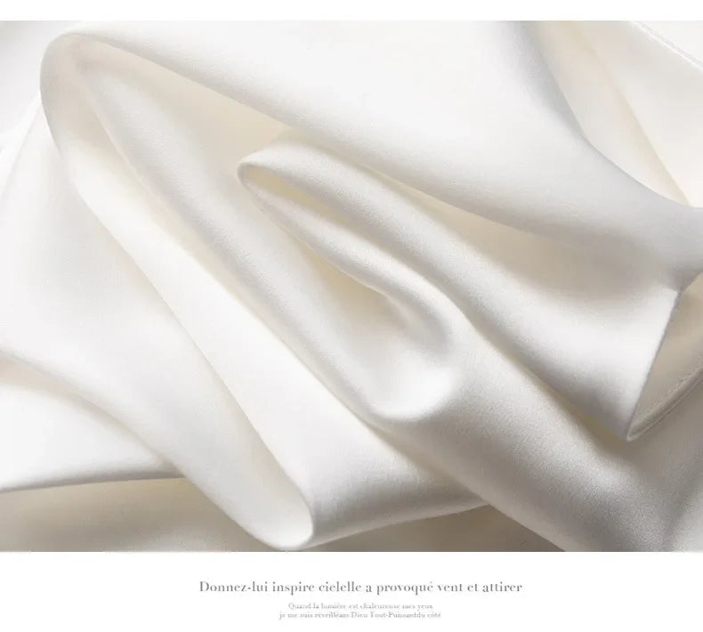 Woman T-shirts Elegant SILK Satin Blouse Sleeveless Female Summer 2023 Casual Loose Tanks and Camis Solid Green Tops for Women