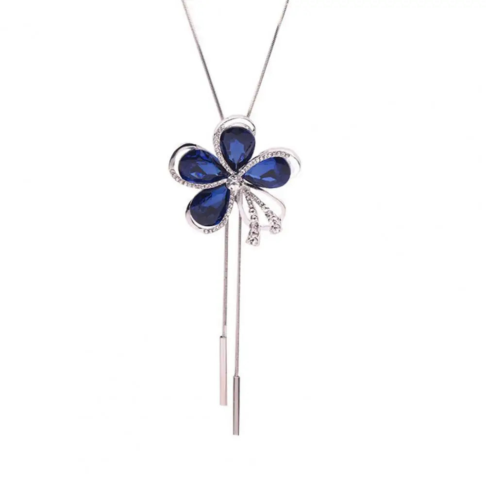 Women Necklace Chic Multiple Styles Pendant Necklace Long Sweater Chain Party Dress Necklace Jewelry Gift
