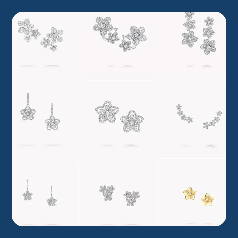 2024 S925 Silver Earrings, a Subtle Yet Elegant Statement Piece