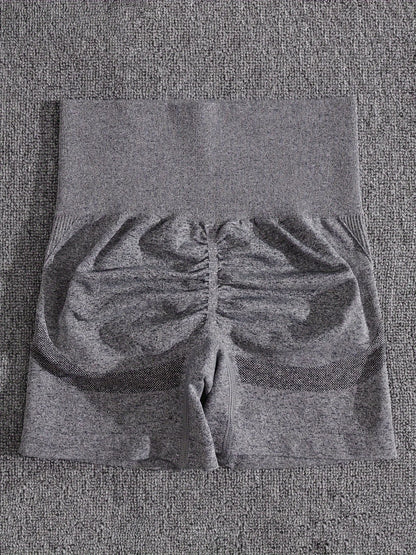 Women Yoga Shorts Legging High Waist Workout Shorts Fitness  Lift Butt Fitness Ladies Gym Running Short Pants Sportswear