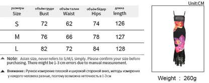 Women's Dresses New Summer Sexy Black Lace Fashion Print Sleeveless Backless Strap Maxi Dress Casual Club Elegant Female Dresses