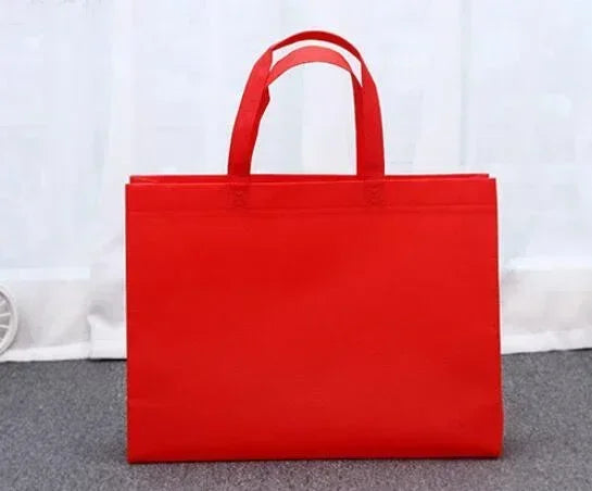 Women Foldable Shopping Bag Reusable Eco Large Handbag Fabric Non-woven Shoulder Bags Tote Grocery Tote Bags Pouch