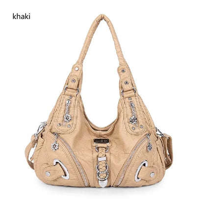 Women Handbags Fashion Shoulder Bag Large Tote Top-handle Shopping Pack Multifunctional Satchel Lady Hobos  Big Purse