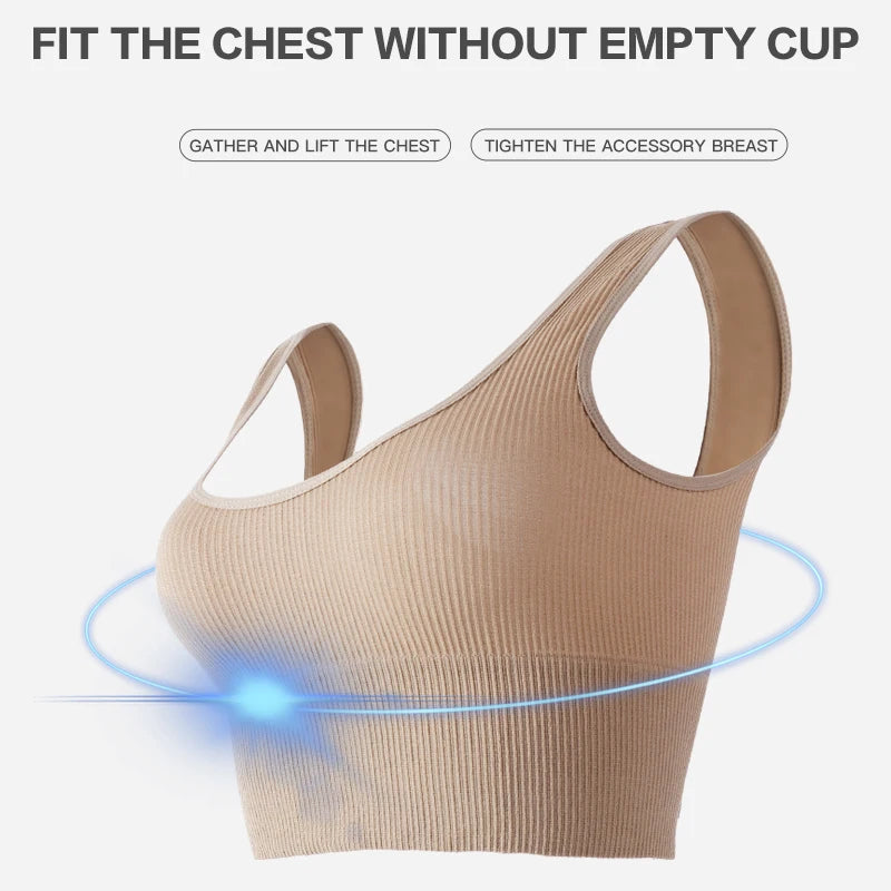 Women Tank Tops Streetwear Push Up Cropped Top for Female Padless Bralette Sexy Backless Lingerie Fashion Solid Camisole Girl