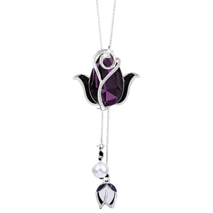 Women Necklace Chic Multiple Styles Pendant Necklace Long Sweater Chain Party Dress Necklace Jewelry Gift