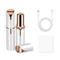 New Electric Facial Hair Removal Epilator Eyebrow Lipstick Shape Painless Facial Sensitive Areas Bikini Depilator Shaver Trimmer