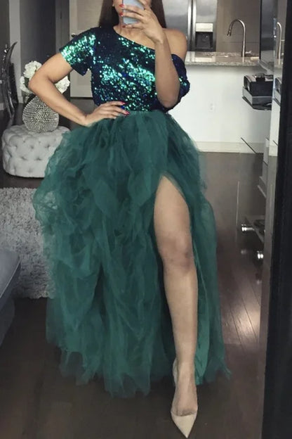 Women Skirts Vintage Spring Summers Pleated Party Long Skirt Black Adult Tutu Dancing Fahion Female Skirts Faldas Mujer Tulle