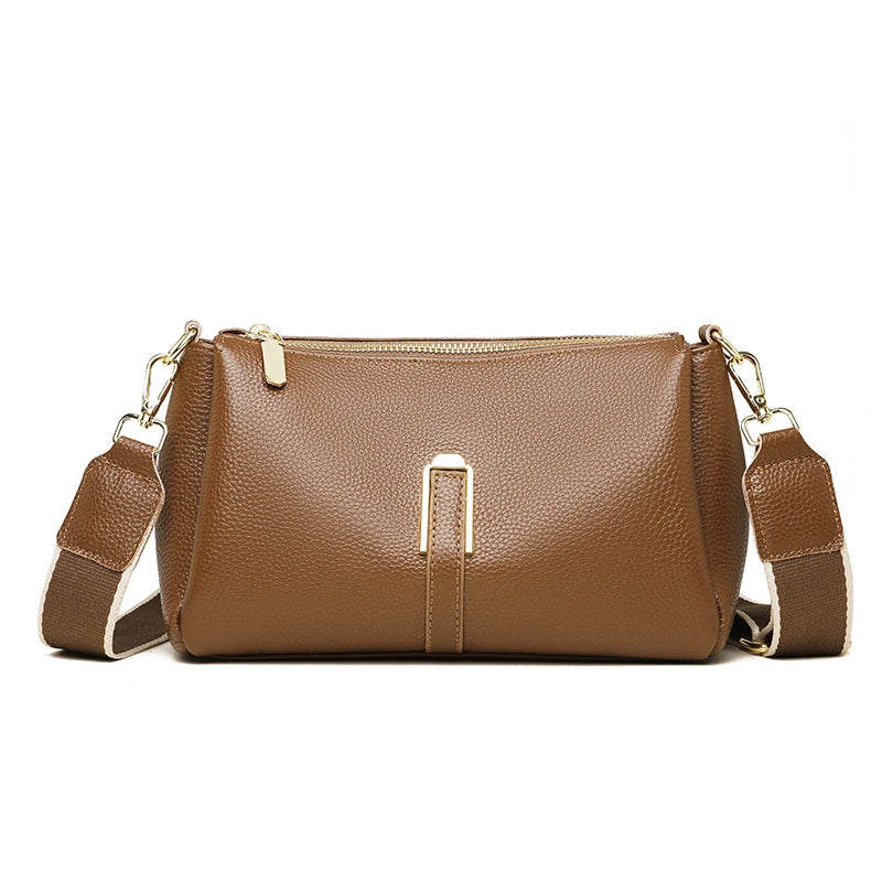 Women's Bag Handbag Fashion Female Messenger Phone Bag 2024 Luxury Cow Leather Women Shoulder Crossbody Bag