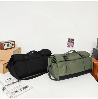 Fashion Travel Bags For Women Large Capacity Men's Sports bag Waterproof Weekend Sac Voyage Female Messenger Bag Dry And Wet