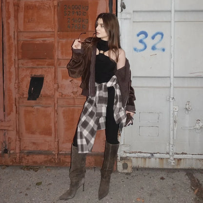 Tossy Summer Fashion Sexy Tank Top Pullover For Women Slim Off-Shoulder Patchwork Strapless Y2k Vest Top Female Cropped Top 2025