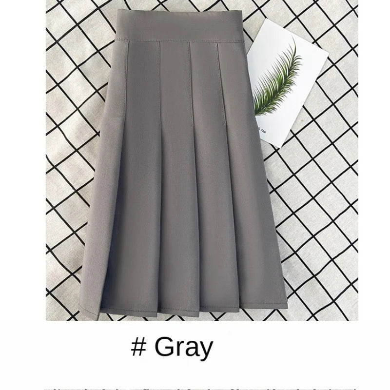 Women's Skirt Fashion Summer  High Waist Black a Line Mini Pleated Short  Skirts for School Girls Korean Style Ladies  Clothing