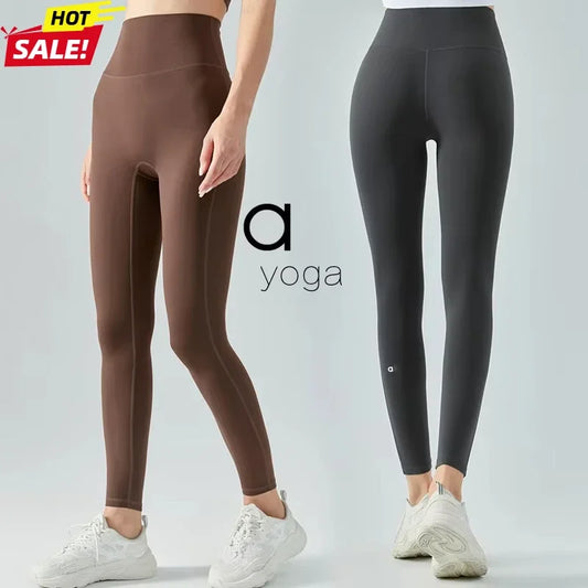 High Waisted Yoga Pants for Women, Seamless Quick Drying, Tight Fitting Running and Fitness Pants, Hip Lifting Exercise Yoga Clo