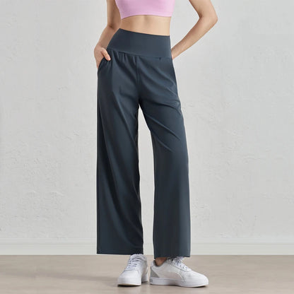 Yoga Pants Women Wide Leg Pants High Waist Stretch Dress Casual Sweatpants Tummy Control Bootcut Workout Lounge Pants Vitalinovo