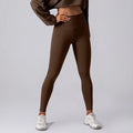 Women's Quick-drying Yoga Pants 2025 High Waist Nude Feeling Gym Leggings Hip Lift Fitness Workout Leggings Running Sports Pants