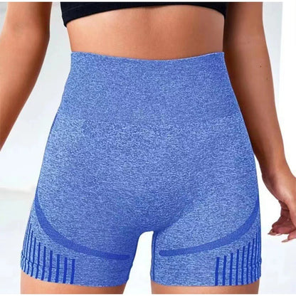 Women Yoga Shorts High Waisted and Hip Lifting Yoga Pants Outdoor Running Fitness Shorts Breathable Quick-dry Sportswear Pants
