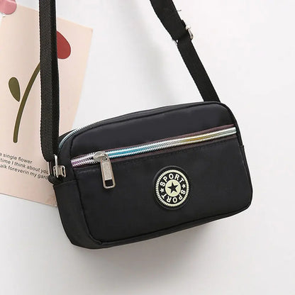 Women Shoulder Bag Feminina Square Handbags Casual Tote Crossbody Fashion Nylon Shopping Messenger Bag Purse