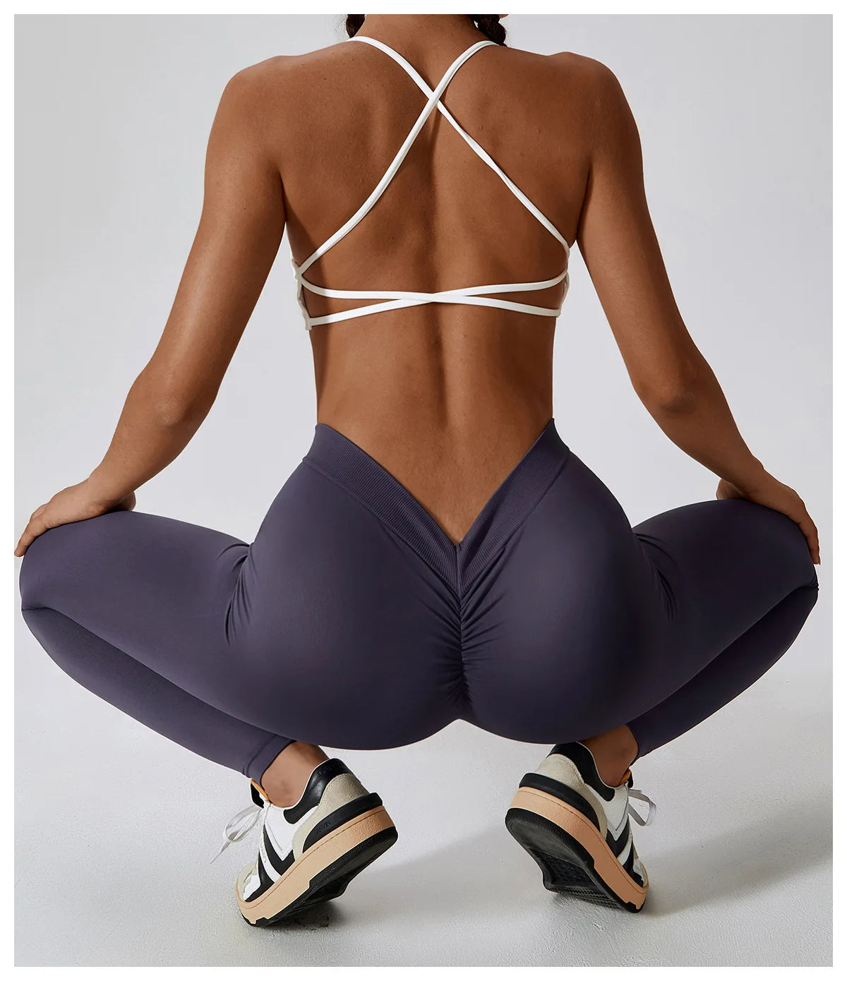 Yoga Pants Rear Rolled buttocks Peach Buttocks Women For Fitness High Waist Long Pants Women Hip Push UP Gym Women's Leggings