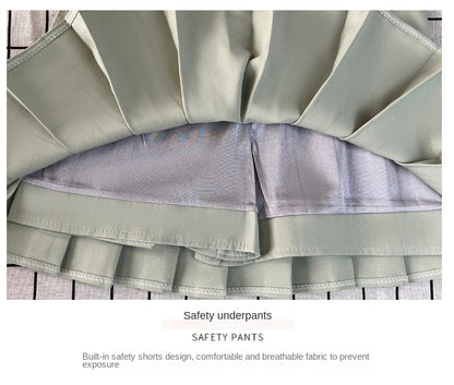 Women's Skirt Fashion Summer  High Waist Black a Line Mini Pleated Short  Skirts for School Girls Korean Style Ladies  Clothing