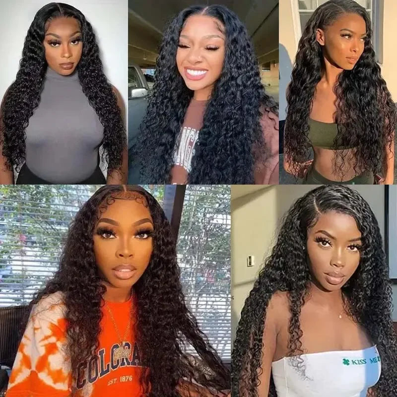 Wear And Go Kinky Curly Wig 7x5 6x4 Glueless Human Hair Wig Ready To Go Human Hair Lace Closure Glueless Wigs Pre Cut No Glue