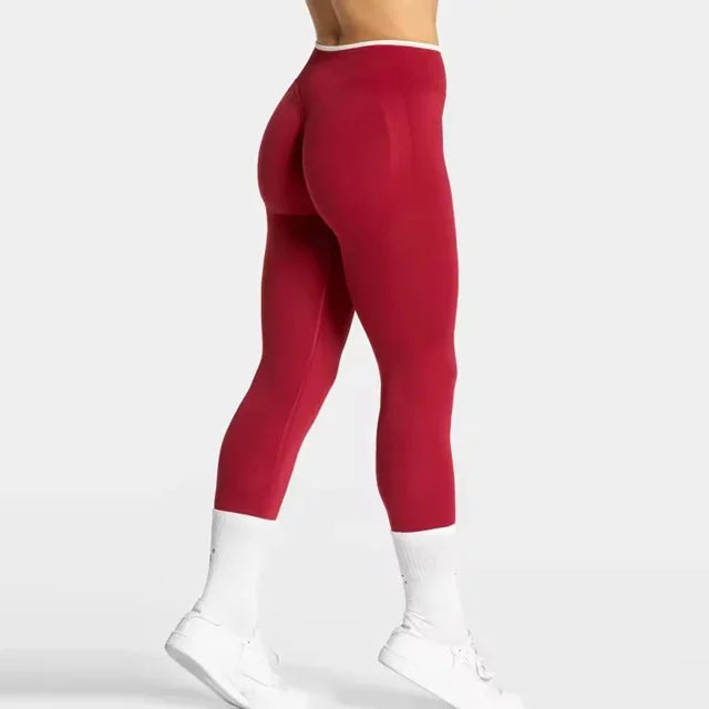 New Seamless Yoga Legging for Women Scrunch Butt Lifting Gym Legging Workout Yoga Pants Low Ribbed Waistband Sports Tights