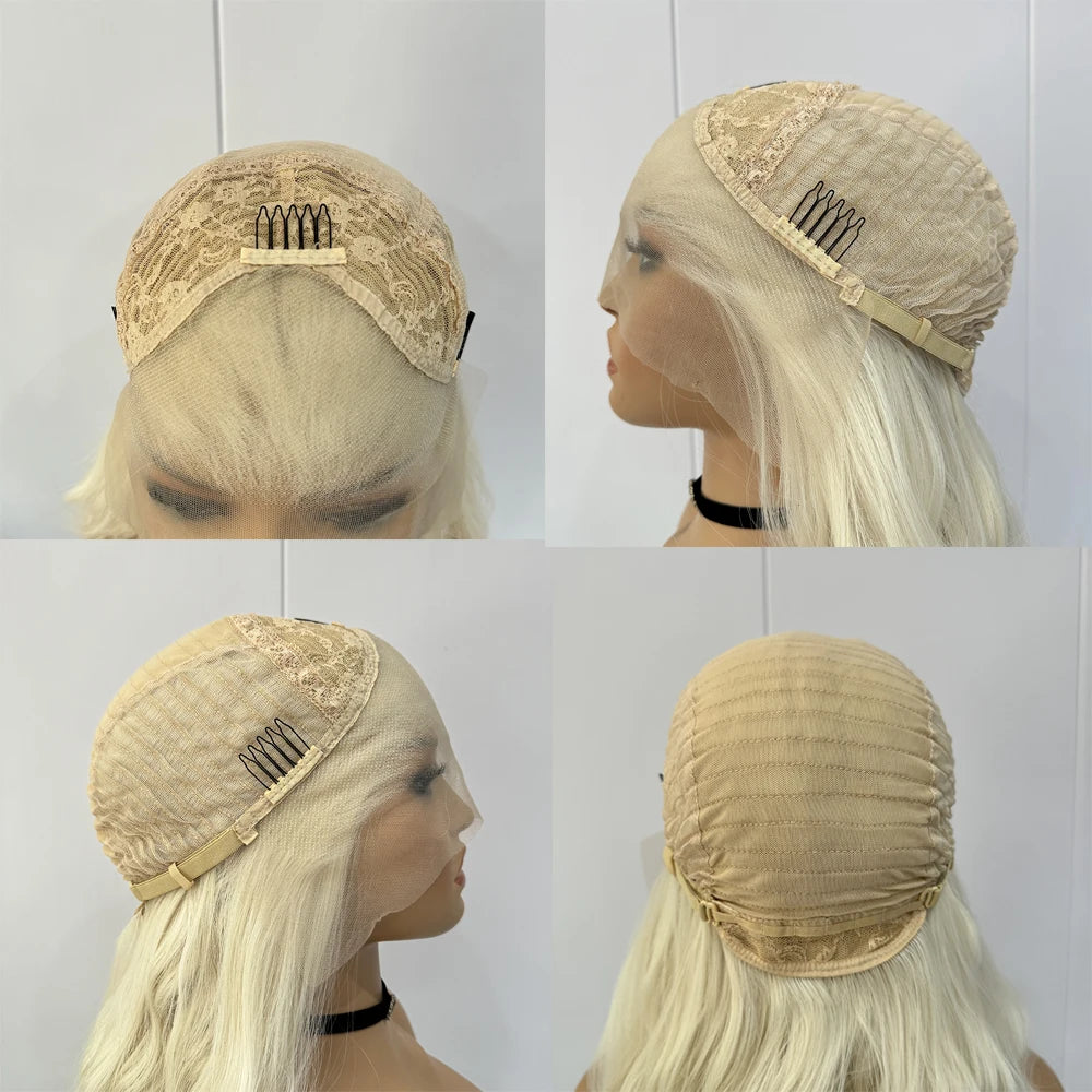 Ginger Wig Loose Wave Synthetic Lace Front Wigs For Women Long Auburn Orange Wig Deep Wave Lace Hair Heat Resistant Cosplay wear