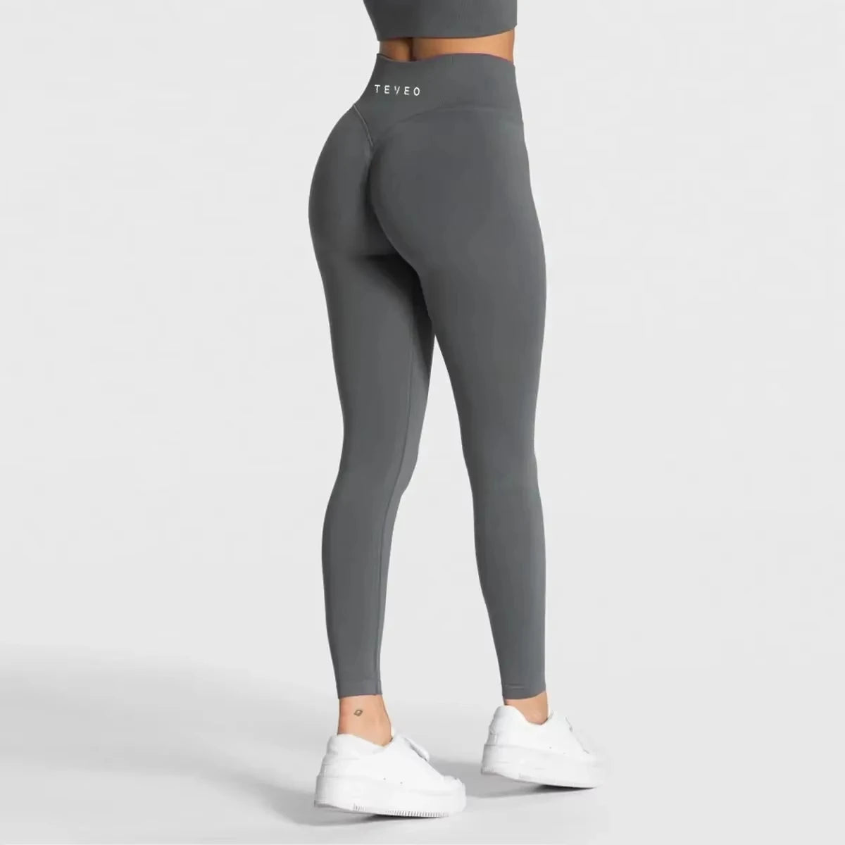 2025 Women's Alphabet Yoga Pants Double-sided High-waisted Quick-drying Fitness Wear Outdoor Running Leggings TEVEO summerr