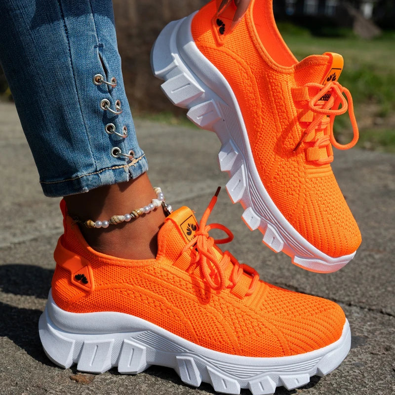 women shoes casual sneaker fall 2025 new fashion leisure sports single shoes wholesale cross-border factory trend fly weavin