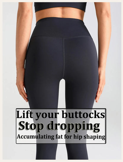 Women's Yoga Pants Gym Leggings Lady's Girl Fitness Soft touch Tights High Waist Elastic Breathable No T Line Sports Pants