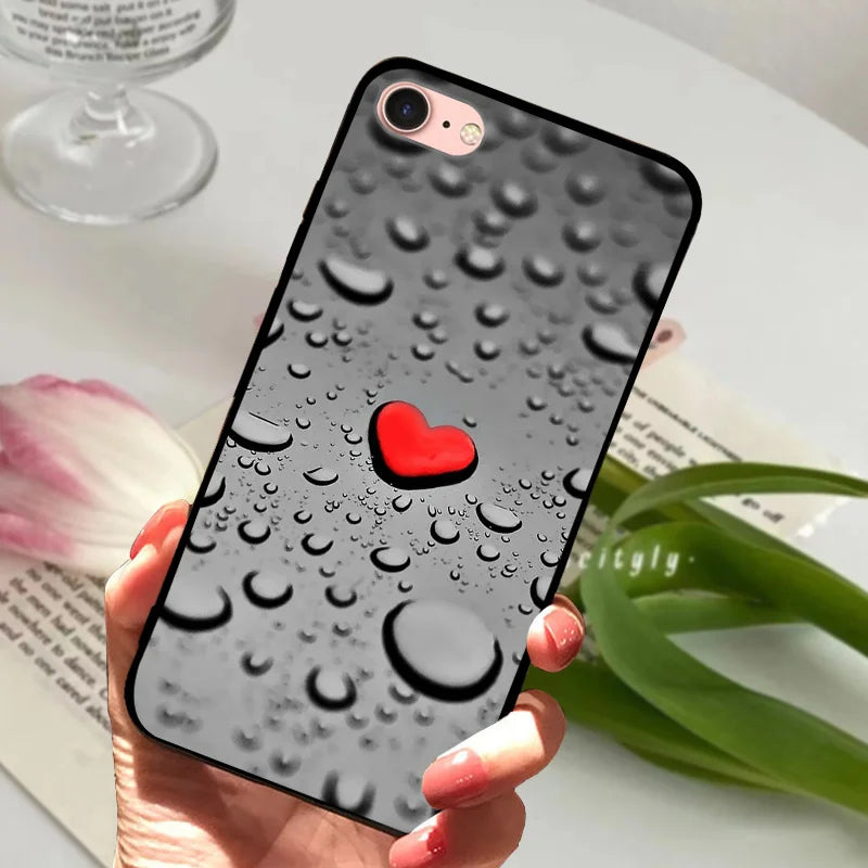 For iPhone 6S 6 Case Silicone Soft Back Phone Cover For iPhone 7 7Plus 6 6S Plus Silicon Cases For iPhone 8 8 Plus Fundas Bumper
