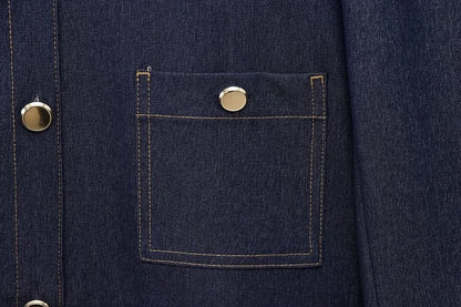 MUJER Women's Jeans Sets Woman Outfits Blue Baggy Jeans Woman High Waist Jeans for Women Suits Streetwear Jackets Denim Outfits