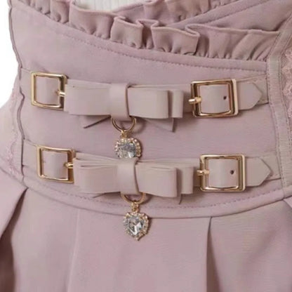 Japanese Skirts for Women High Waist A-line Ruffles Jupe Fashion Summer Saia 2025 Faldas Mujer De Moda Sweet Y2k Mini Skirt