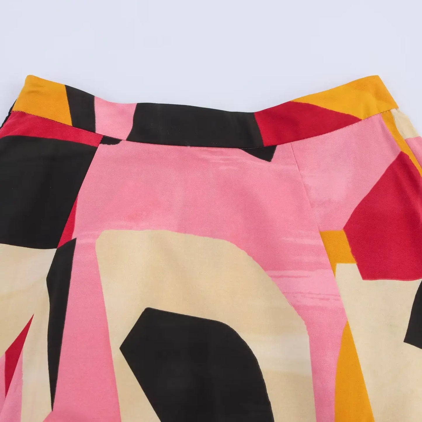 Skirts Summer Women's 2025 New Chic Print High Waist Women's Skirts Fashion Joker Street Youth Holiday Travel Skirts