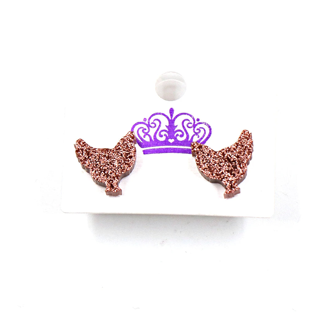 soccer and basketball Stud Earrings  Cute Earrings Girl Acrylic Earrings