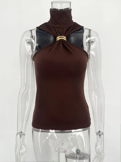 Tossy Summer Fashion Sexy Tank Top Pullover For Women Slim Off-Shoulder Patchwork Strapless Y2k Vest Top Female Cropped Top 2025