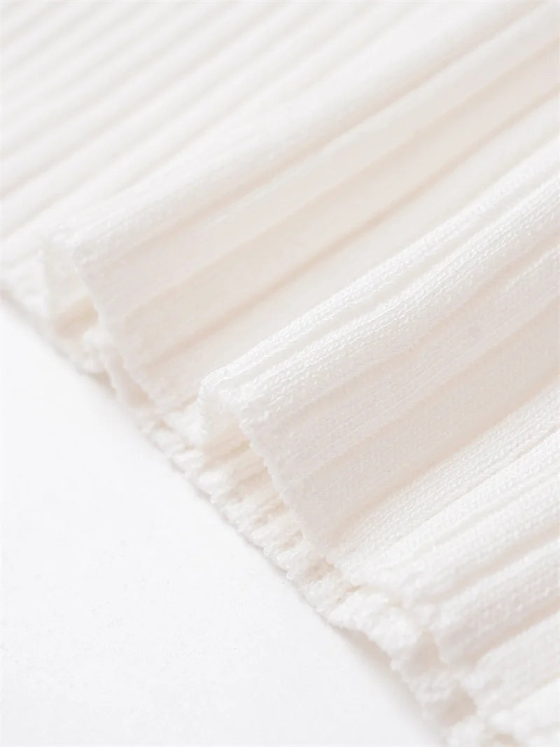 Women's Tops New Fall 2025 Solid Color Long Sleeve Lapel Slim Knit Top Sexy V-Neck Design Casual Fashion Personality Versatile