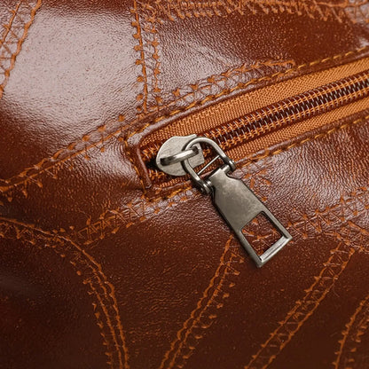 Light Women's Bags for Mom Multi-pocket Design Ladies Crossbody Shoulder Bags Vintage Pu Leather Purses and Handbags Sac A Main