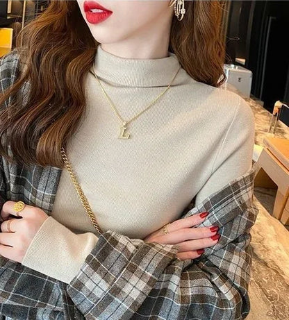 Tops Woman Trending Clothing Polyester Long Sleeve T Shirt for Women Autumn Winter Korean Reviews Many Clothes Emo Cheap Style