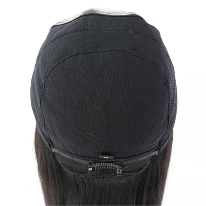 6x6“ Silk Top Full Lace Wig with PU front Real Virgin European Human Hair Wig for Women Silk Base with Elastic Net Wear to go