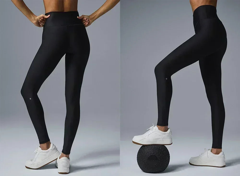 Women's Pilates Yoga Pants 7/8 High-Waist Airlift Legging Tailored Comfortable Yoga Sweatpants for Women's Exercise Leggings