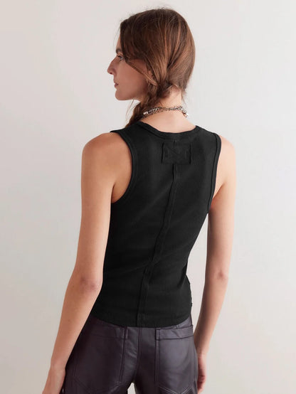 Workout Tops For Women Racerback Basic Summer Tank Tops Sexy V Neck Fitted Sleeveless Shirts Y2K Casual Wear Ribbed Basic Tops