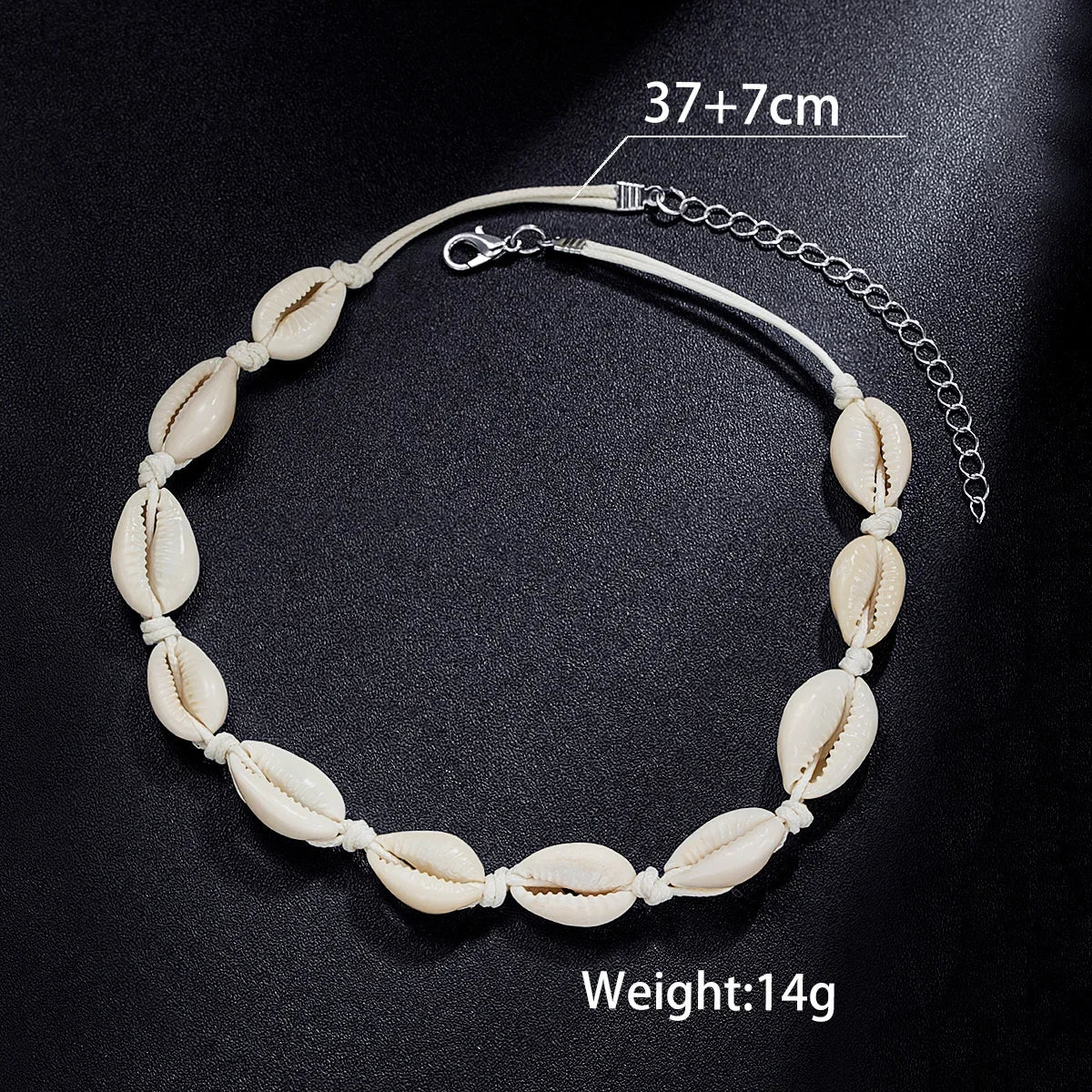 Classic Fashion Shell Beaded Necklace Women's Simple Personalized Handicrafts Gift Clothing Accessories collares para mujer