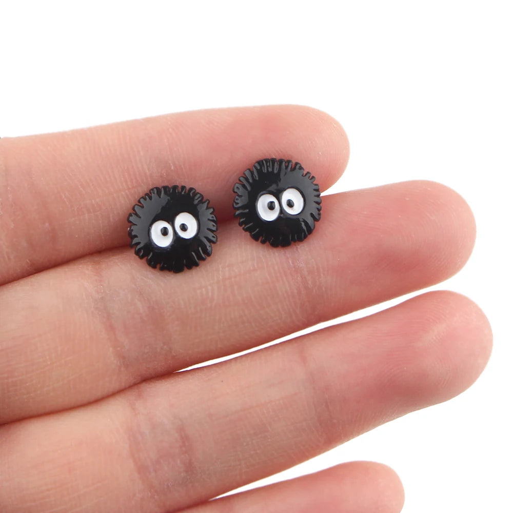Anime Series Earrings for Women Girls Cartoon Studs Earrings Stainless Steel Ear Pierced Jewelry Accessories Party Gifts