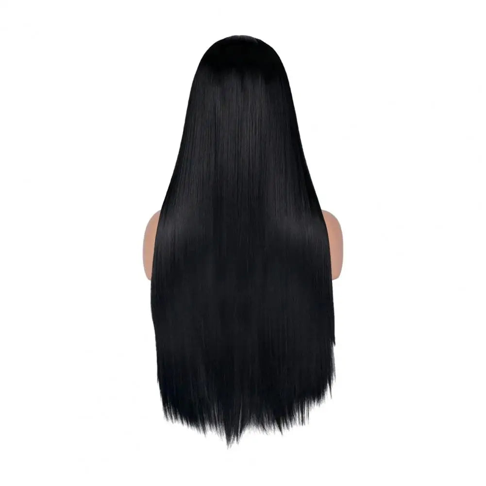 I's a wig Synthetic Blonde Wigs Long Straight Wigs with Bangs for White Black Women Red Pink Black Brown Daily Use Cosplay Wigs