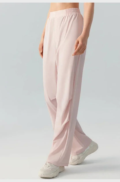 al yoga women's leggings Yoga Straight Leg Pants Loose Athletic Casual Quick Dry Fitness Pants