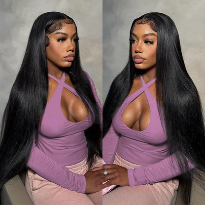 Straight Human Hair Bundles Raw Hair Bundles 100% Human Hair Extensions Natural Black Brazilian Hair Weave Bundles Fast Shipping