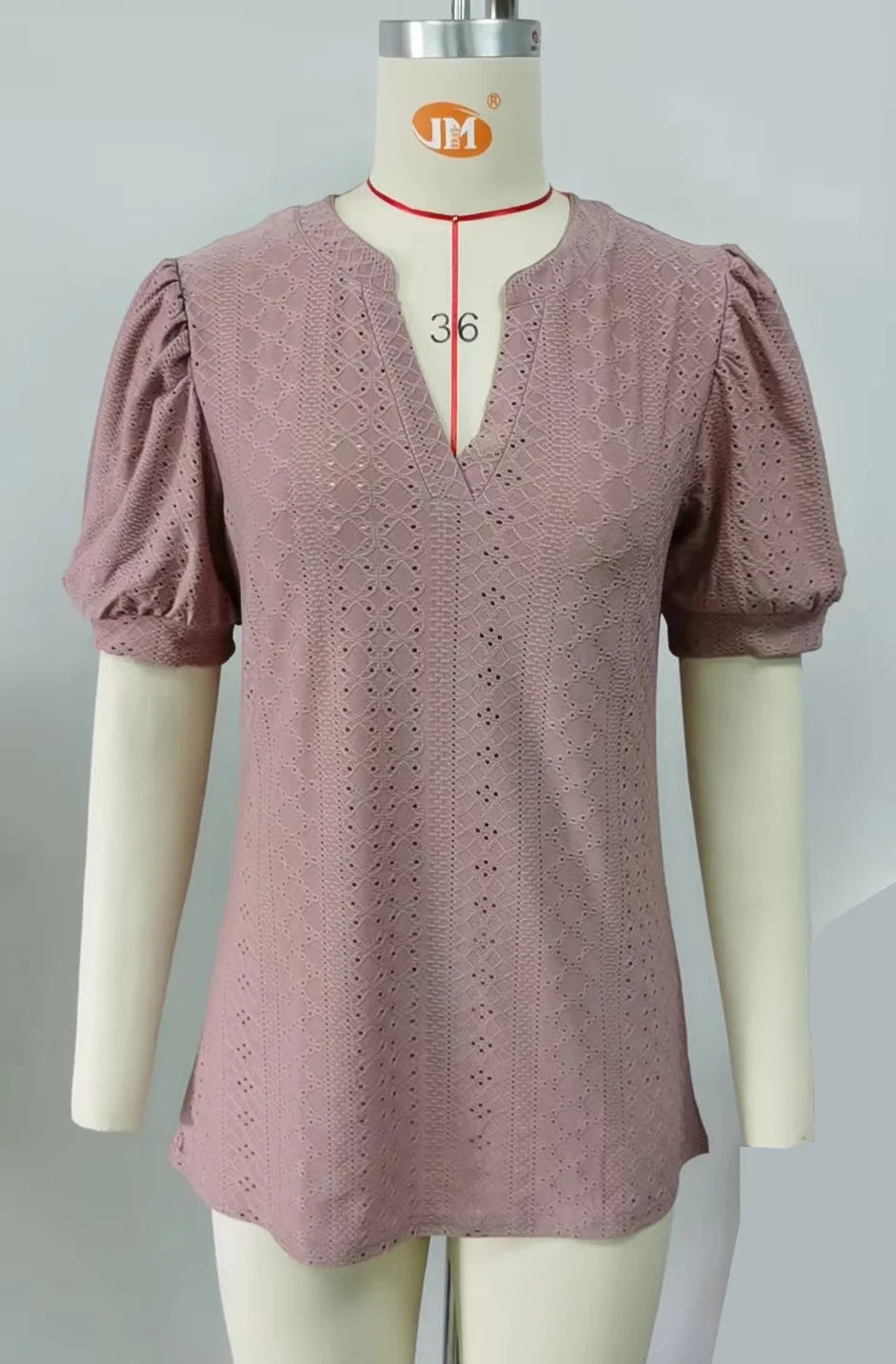 Womens Tops V Neck Ruffle Sleeve Blouses Short Sleeve Casual Tops T-Shirts for Women Autumn Winter